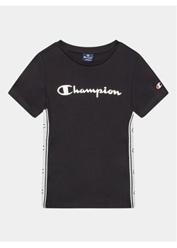 Champion T-Shirt 306329 Czarny Regular Fit ze sklepu MODIVO w kategorii T-shirty chłopięce - zdjęcie 181078810