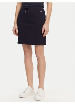 Gant Spódnica dresowa 4200274 Granatowy Regular Fit ze sklepu MODIVO w kategorii Spódnice - zdjęcie 181078890