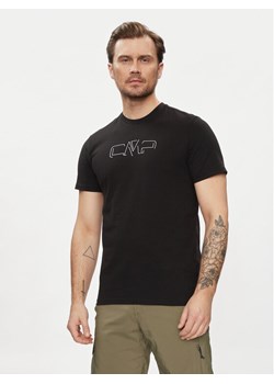 CMP T-Shirt 32D8147P Czarny Regular Fit ze sklepu MODIVO w kategorii T-shirty męskie - zdjęcie 181078910