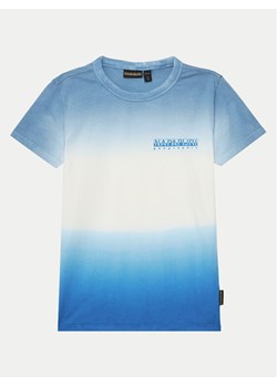 Napapijri T-Shirt S-Merse NP0A4ILFB2W1 M Niebieski Regular Fit ze sklepu MODIVO w kategorii T-shirty chłopięce - zdjęcie 181078922