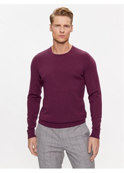 Calvin Klein Sweter Superior K10K109474 Fioletowy Regular Fit ze sklepu MODIVO w kategorii Swetry męskie - zdjęcie 181078932