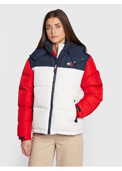 Tommy Jeans Kurtka puchowa Alaska DW0DW14288 Kolorowy Regular Fit - id: 0000301199250 - marki Tommy Jeans - 181078952 Tommy Jeans Kurtka puchowa Alaska DW0DW14288 Kolorowy Regular Fit ze sklepu MODIVO w kategorii Kurtki damskie - zdjęcie 181078952