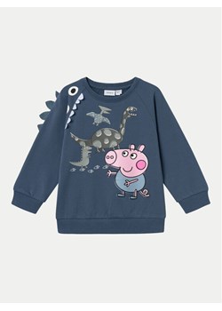 NAME IT Bluza PEPPA PIG 13233914 Niebieski Regular Fit ze sklepu MODIVO w kategorii Bluzy chłopięce - zdjęcie 181078970