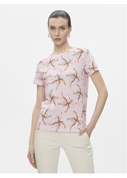 Marella T-Shirt Corone 2413971021200 Różowy Regular Fit ze sklepu MODIVO w kategorii Bluzki damskie - zdjęcie 181079000