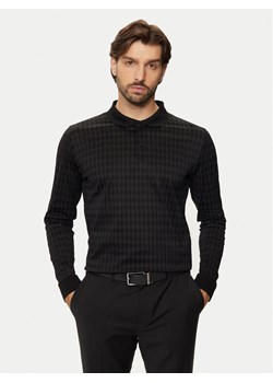 KARL LAGERFELD Polo 745009 544202 Czarny Regular Fit ze sklepu MODIVO w kategorii T-shirty męskie - zdjęcie 181079073
