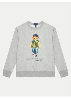 Polo Ralph Lauren Bluza 323960439003 Szary Regular Fit ze sklepu MODIVO w kategorii Bluzy chłopięce - zdjęcie 181079081
