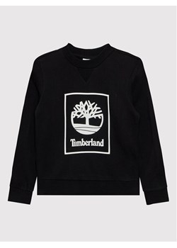 Timberland Bluza T25T58 S Czarny Regular Fit ze sklepu MODIVO w kategorii Bluzy chłopięce - zdjęcie 181079084