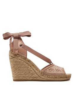 Guess Espadryle Diandra FLGDIR FAL04 Różowy ze sklepu MODIVO w kategorii Sandały damskie - zdjęcie 181079093