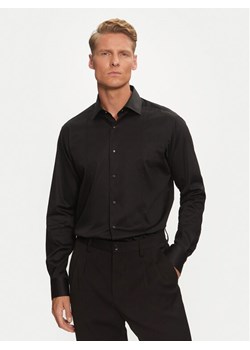 KARL LAGERFELD Koszula 605036 544602 Czarny Modern Fit ze sklepu MODIVO w kategorii Koszule męskie - zdjęcie 181079104