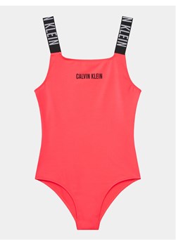 Calvin Klein Swimwear Strój kąpielowy KY0KY00086 Czerwony ze sklepu MODIVO w kategorii Stroje kąpielowe - zdjęcie 181079180