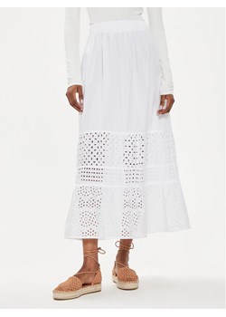 United Colors Of Benetton Spódnica trapezowa 49HSD003N Biały Regular Fit ze sklepu MODIVO w kategorii Spódnice - zdjęcie 181079194