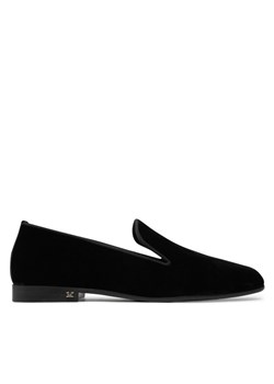 Max Mara Lordsy VELVETSLIPPER 2424526272600 Czarny ze sklepu MODIVO w kategorii Lordsy damskie - zdjęcie 181079321
