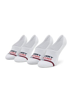 Tommy Jeans Zestaw 2 par stopek unisex 701218959 Biały ze sklepu MODIVO w kategorii Skarpetki damskie - zdjęcie 181079341