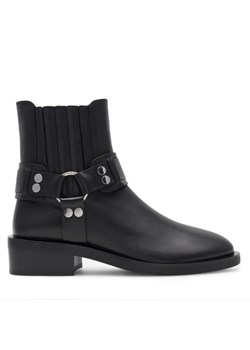 Badura Botki ROMA-01W4-001 Czarny ze sklepu MODIVO w kategorii Botki - zdjęcie 181079350