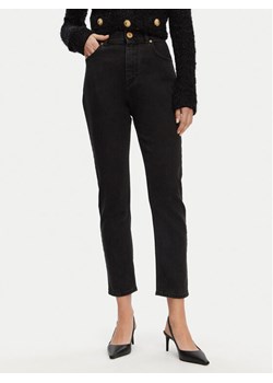 Balmain Jeansy DF1MG007DB67 Czarny Slim Fit - id: 0000305313775 - marki BALMAIN - 181079463 Balmain Jeansy DF1MG007DB67 Czarny Slim Fit ze sklepu MODIVO w kategorii Jeansy damskie - zdjęcie 181079463