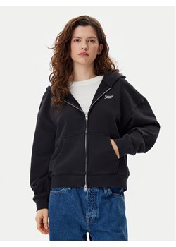 Tommy Jeans Bluza Script Logo DW0DW20303 Czarny Boxy Fit ze sklepu MODIVO w kategorii Bluzy damskie - zdjęcie 181079514