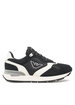 Emporio Armani Sneakersy X4X642 XN951 S161 Granatowy ze sklepu MODIVO w kategorii Buty sportowe męskie - zdjęcie 181079610