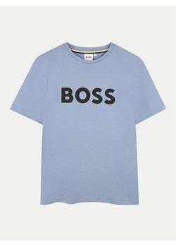 Boss T-Shirt J51204 D Niebieski Regular Fit ze sklepu MODIVO w kategorii T-shirty chłopięce - zdjęcie 181079622