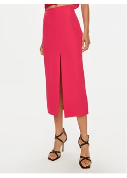 Patrizia Pepe Spódnica midi 8G0422 A454 M513 Różowy Regular Fit ze sklepu MODIVO w kategorii Spódnice - zdjęcie 181079650