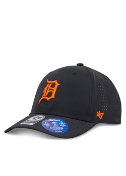 47 Brand Czapka z daszkiem Detroit Tigers B-LNE09BBV BK Czarny ze sklepu MODIVO w kategorii Czapki z daszkiem męskie - zdjęcie 181079722