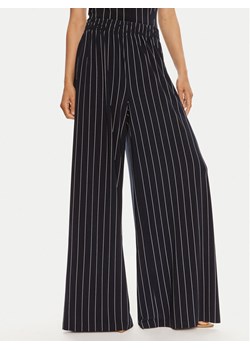 NORMA KAMALI Spodnie materiałowe KK1247PL212642 Granatowy Relaxed Fit ze sklepu MODIVO w kategorii Spodnie damskie - zdjęcie 181079742