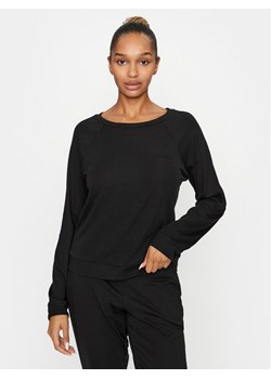 Calvin Klein Underwear Koszulka piżamowa 000QS7003E Czarny Regular Fit ze sklepu MODIVO w kategorii Piżamy damskie - zdjęcie 181079753
