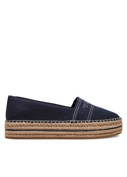 Tommy Hilfiger Espadryle Denim Platform Espadrille FW0FW08543 Granatowy ze sklepu MODIVO w kategorii Espadryle damskie - zdjęcie 181079800