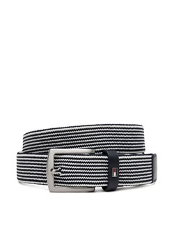 Tommy Hilfiger Pasek Męski Denton Elastic 3.5 AM0AM13354 Granatowy ze sklepu MODIVO w kategorii Paski męskie - zdjęcie 181079842