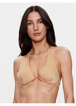 Guess Góra od bikini E3GJ14 KBNI0 Brązowy ze sklepu MODIVO w kategorii Stroje kąpielowe - zdjęcie 181080061