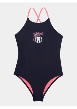 Tommy Hilfiger Strój kąpielowy UG0UG00716 Granatowy ze sklepu MODIVO w kategorii Stroje kąpielowe - zdjęcie 181080160