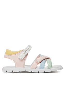 Tommy Hilfiger Sandały T1A2-33772-0326Y S Kolorowy ze sklepu MODIVO w kategorii Sandały dziecięce - zdjęcie 181080172