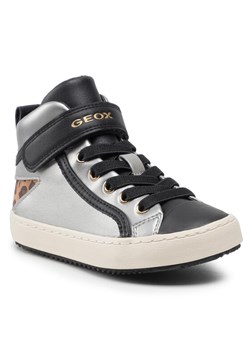 Geox Sneakersy J Kalispera G. M J944GM 0NFDH C0474 S Srebrny ze sklepu MODIVO w kategorii Trampki dziecięce - zdjęcie 181080182