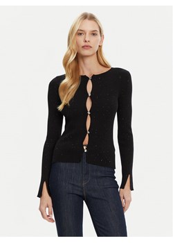 Guess Kardigan W5RR17 Z34O0 Czarny Classic Fit ze sklepu MODIVO w kategorii Swetry damskie - zdjęcie 181080263