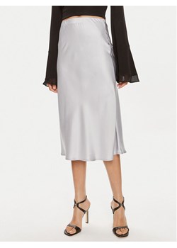 ViCOLO Spódnica midi TB0340 Szary Regular Fit ze sklepu MODIVO w kategorii Spódnice - zdjęcie 181080361