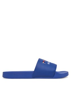 Tommy Hilfiger Klapki Flags Pool Slide FM0FM05431 Niebieski ze sklepu MODIVO w kategorii Klapki męskie - zdjęcie 181080364
