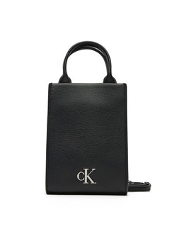 Calvin Klein Jeans Torebka na telefon K60K613050 Czarny ze sklepu MODIVO w kategorii Etui - zdjęcie 181080423