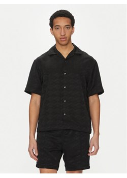 HUGO Koszula Espino 50539288 Czarny Oversize ze sklepu MODIVO w kategorii Koszule męskie - zdjęcie 181080442