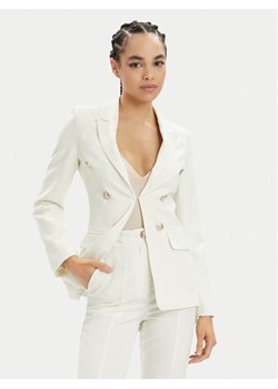 Marciano Guess Marynarka Martina 4GGN14 7158A Écru Blazer Fit ze sklepu MODIVO w kategorii Marynarki damskie - zdjęcie 181080494