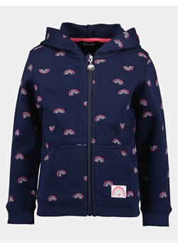 Blue Seven Bluza 717610 X Granatowy Regular Fit ze sklepu MODIVO w kategorii Bluzy dziewczęce - zdjęcie 181080580