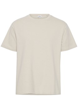 Solid T-Shirt 21107195 Beżowy Regular Fit ze sklepu MODIVO w kategorii T-shirty męskie - zdjęcie 181080732