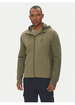 Aeronautica Militare Kurtka softshell 251AF499F559 Khaki Regular Fit ze sklepu MODIVO w kategorii Kurtki męskie - zdjęcie 181080743
