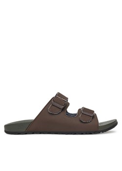Skechers Klapki Pelem-Rolento 66042/CHOC Brązowy ze sklepu MODIVO w kategorii Klapki męskie - zdjęcie 181080761