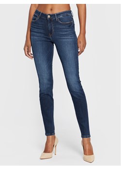 Guess Jeansy W2YA46 D4Q03 Granatowy Skinny Fit ze sklepu MODIVO w kategorii Jeansy damskie - zdjęcie 181080962
