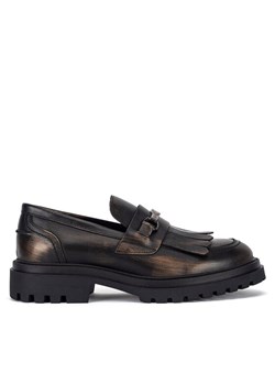 Gino Rossi Loafersy KEMER-1078-24 Brązowy ze sklepu MODIVO w kategorii Lordsy damskie - zdjęcie 181080990