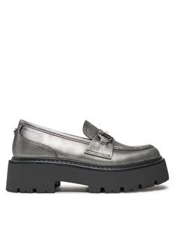 Steve Madden Loafersy Occupy SM11003276 Szary ze sklepu MODIVO w kategorii Lordsy damskie - zdjęcie 181081014