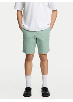 Selected Homme Szorty materiałowe Miles 16092329 Zielony Slim Fit ze sklepu MODIVO w kategorii Spodenki męskie - zdjęcie 181081041