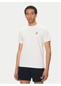 Helly Hansen T-Shirt Shoreline 54601 Biały Regular Fit ze sklepu MODIVO w kategorii T-shirty męskie - zdjęcie 181081122