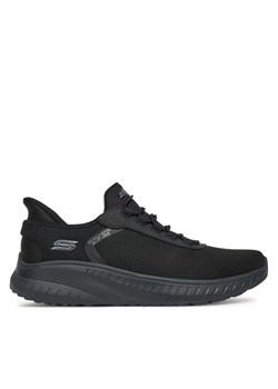 Skechers Sneakersy SLIP INS BOBS SPORT SQUAD 118303 BBK Czarny ze sklepu MODIVO w kategorii Buty sportowe męskie - zdjęcie 181081251