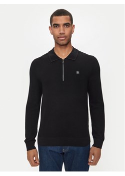 Hugo Sweter Sastoon 50516640 Czarny Slim Fit ze sklepu MODIVO w kategorii Swetry męskie - zdjęcie 181081294