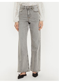 Gina Tricot Jeansy 22129 Szary Wide Leg ze sklepu MODIVO w kategorii Jeansy damskie - zdjęcie 181081323